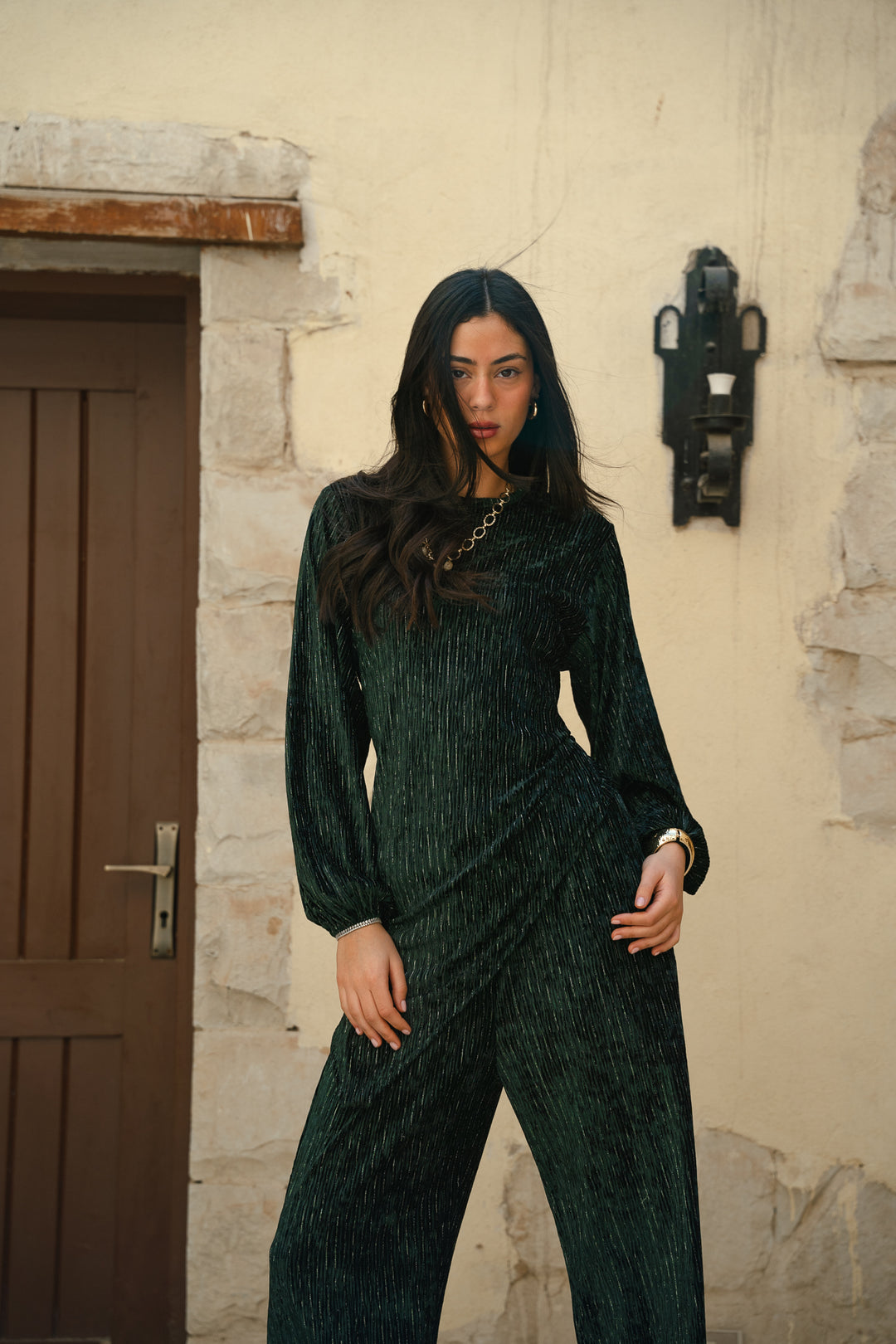 Star light set in green