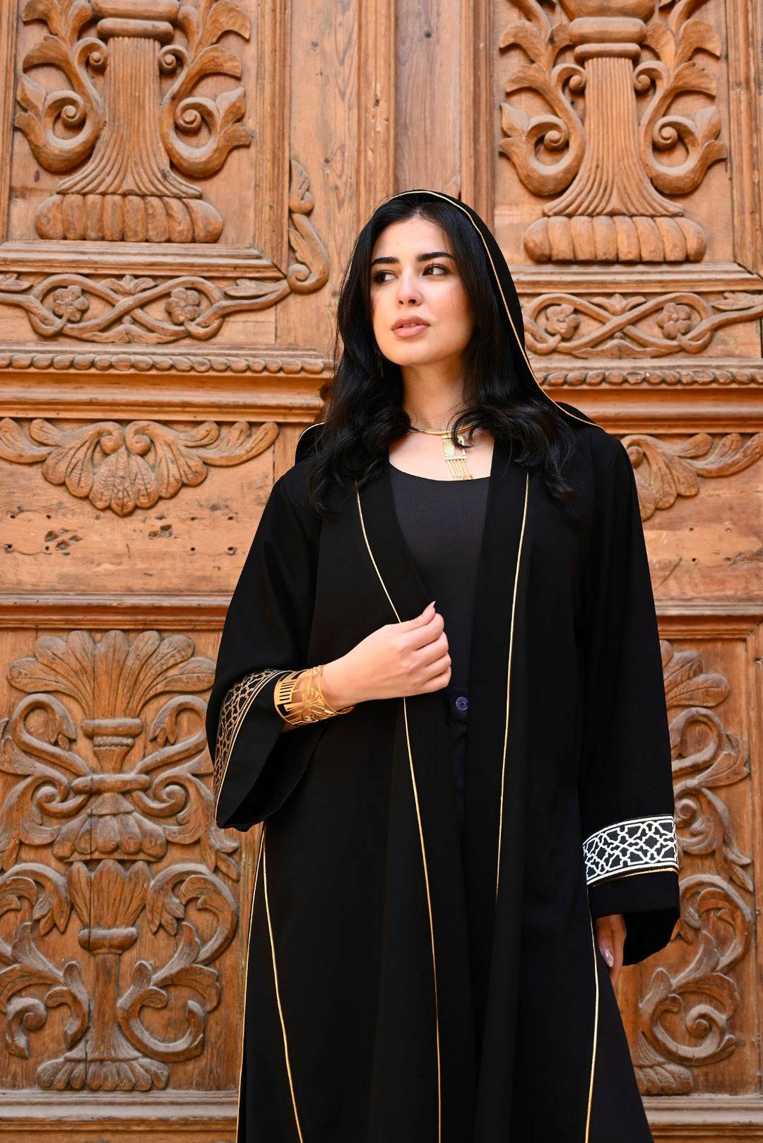 The majestic-gowns in black