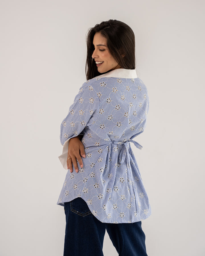 Embroidered Tailored Shirt