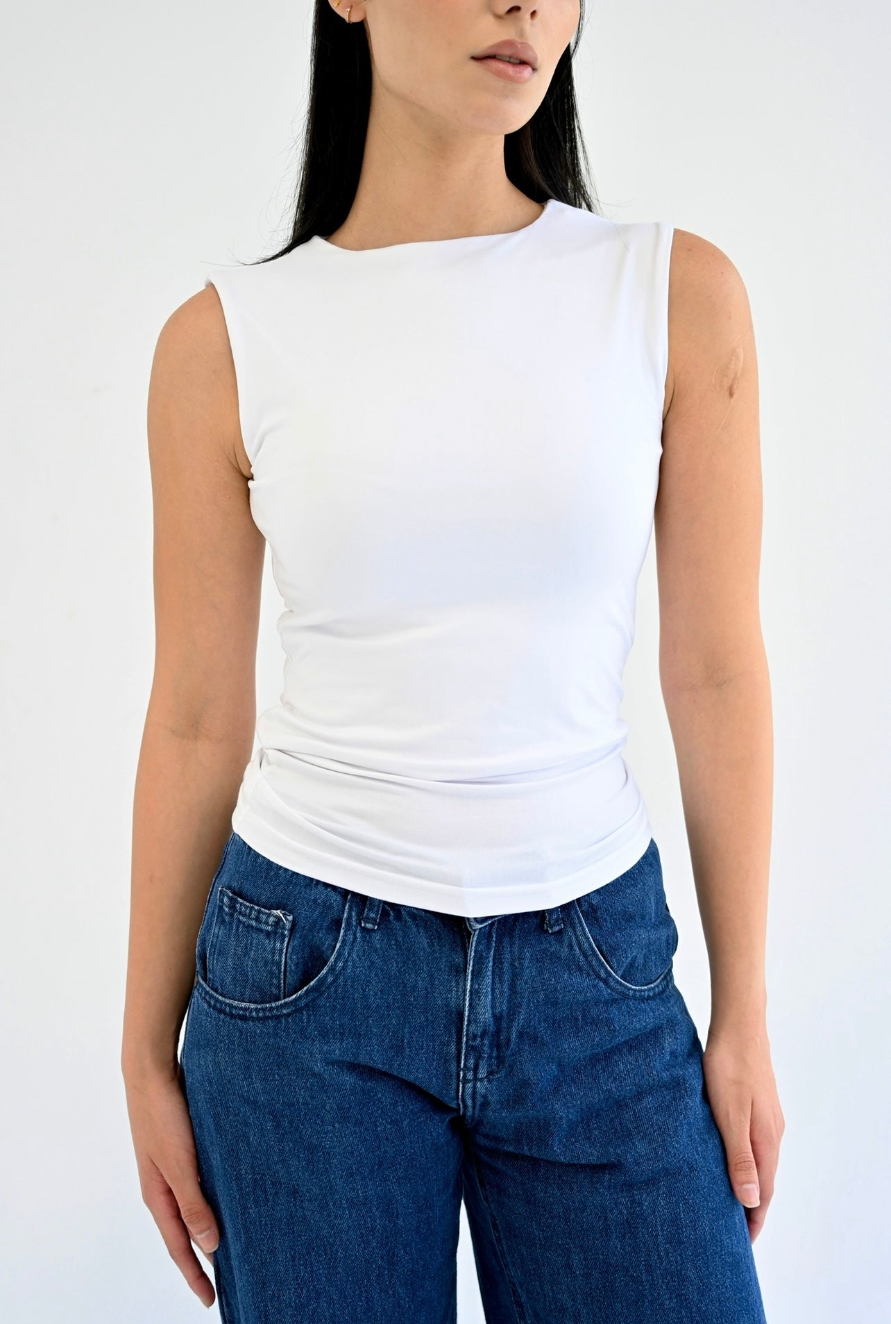 The Essential Tank in white