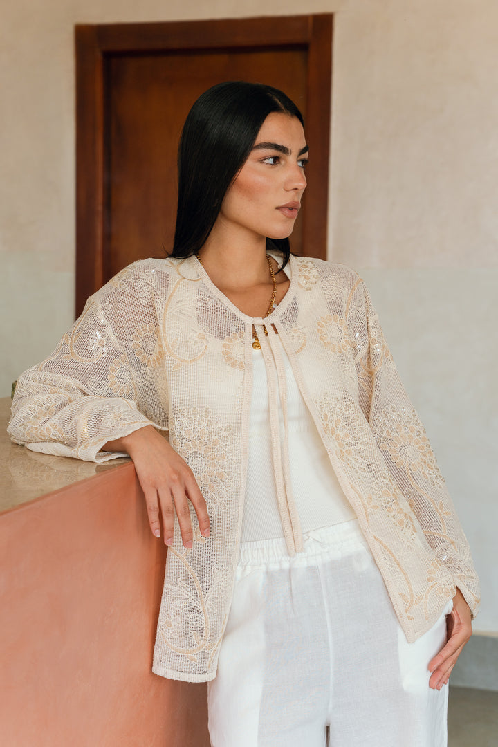 Seashells cardigan