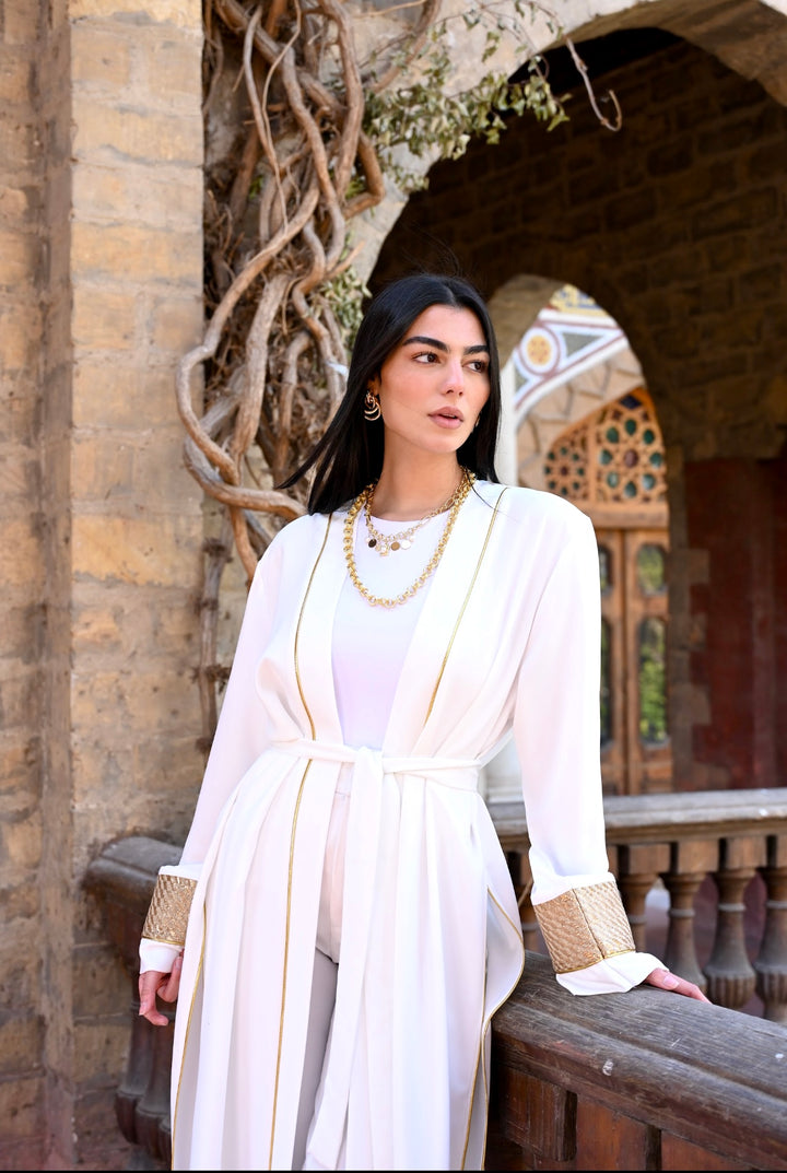 The majestic-gowns in off white