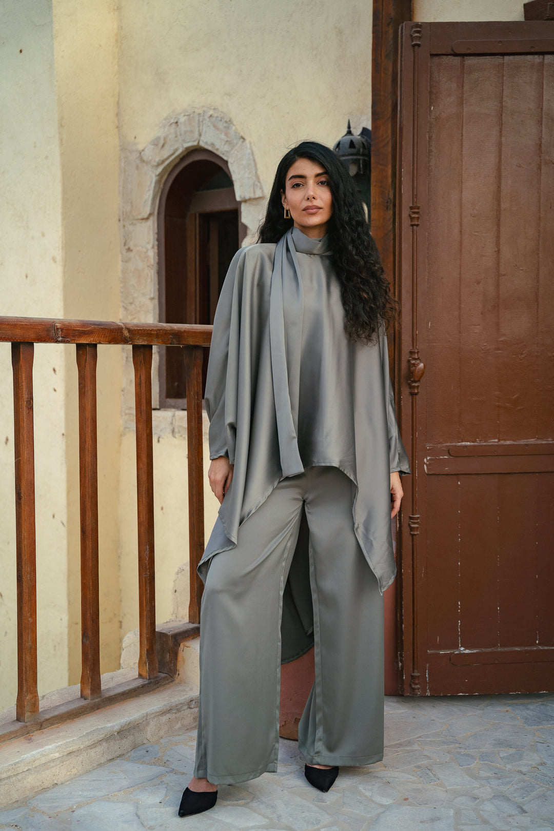 The Signature Tie Set In Olive