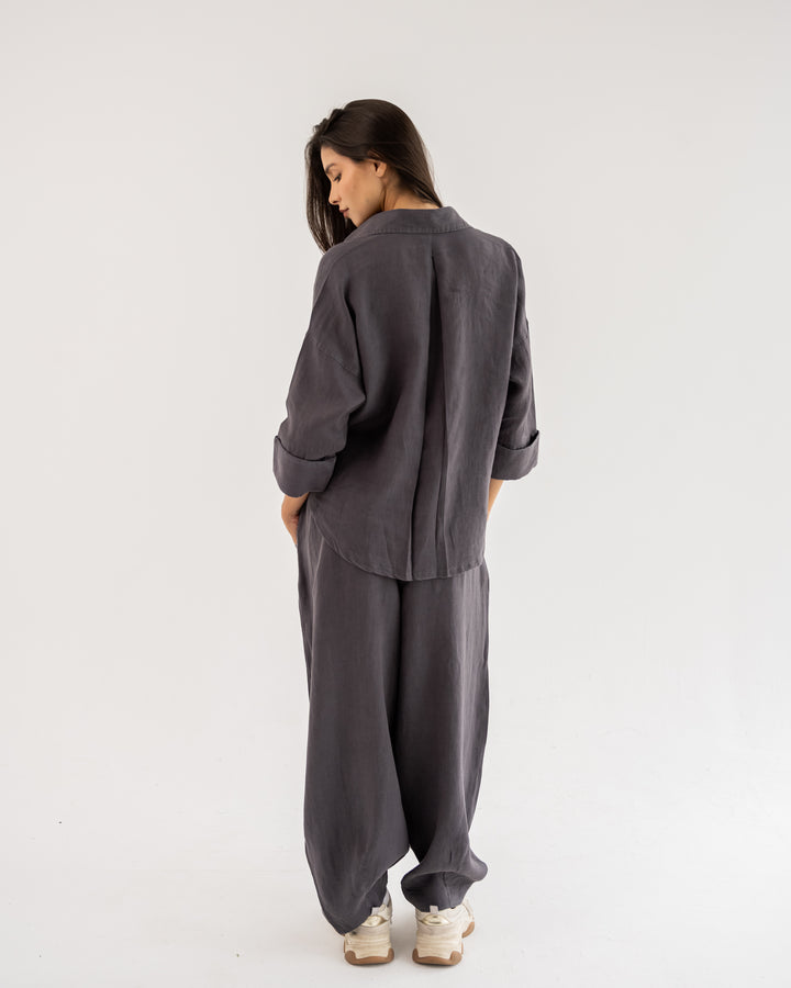 Ease Balloon Pants In Grey