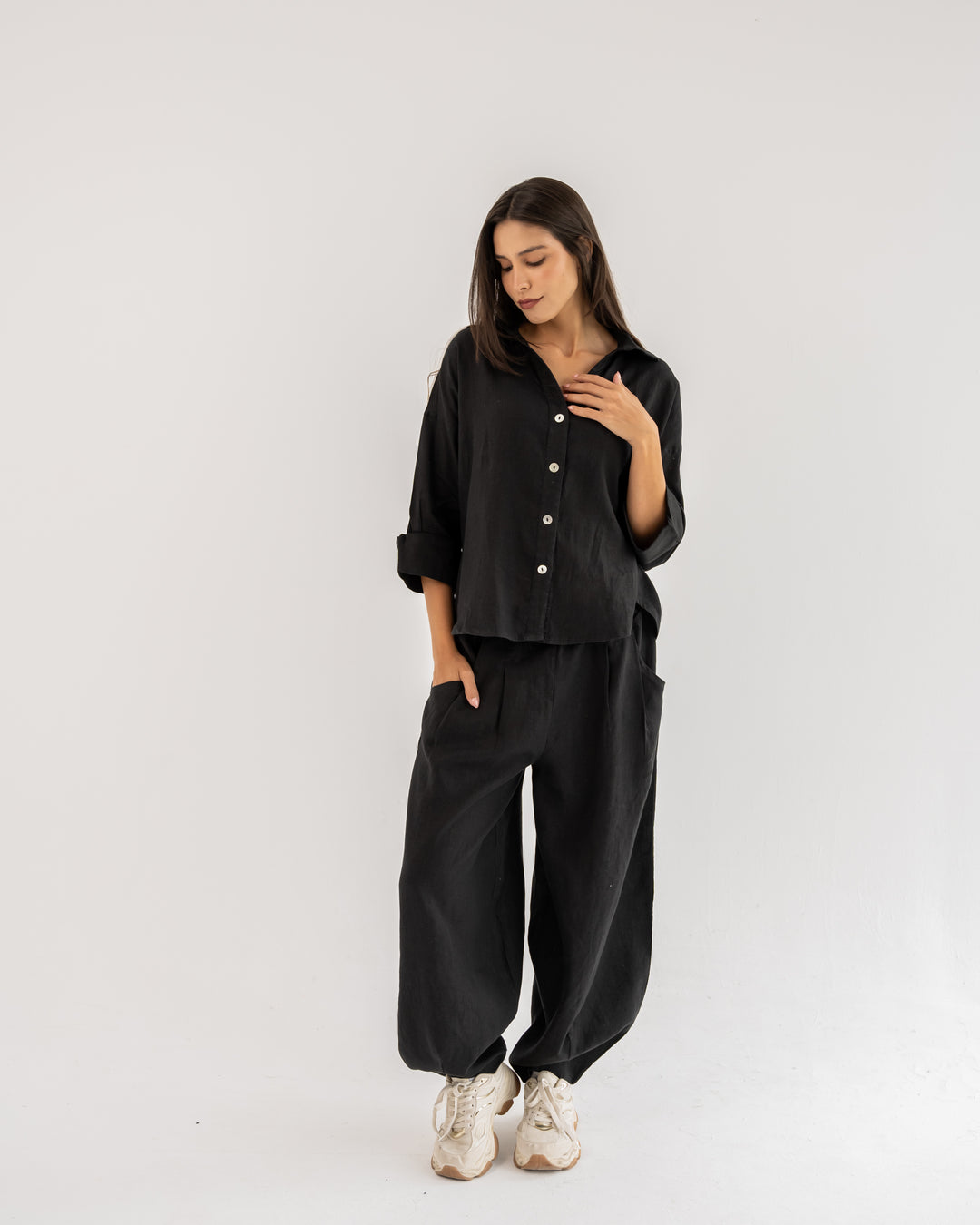 Loose Muse shirt In Black
