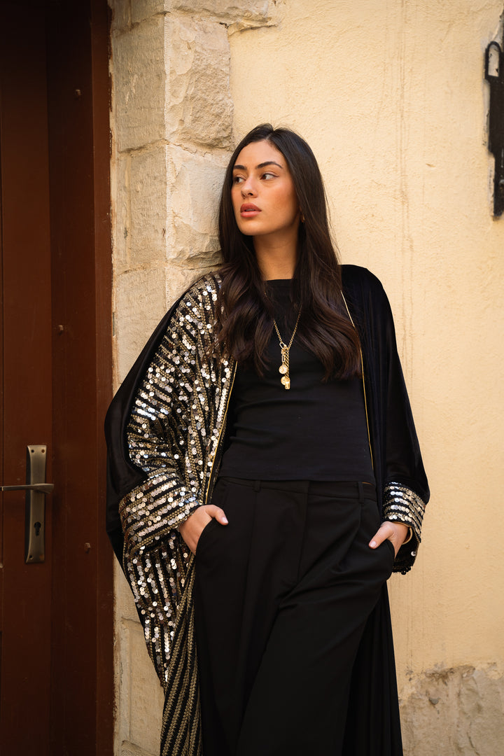 Midnight spark kaftan