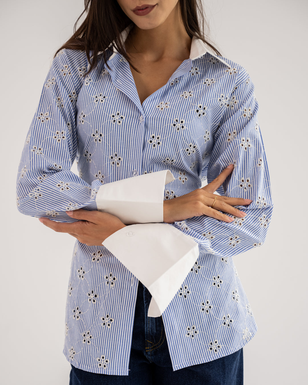 Embroidered Tailored Shirt