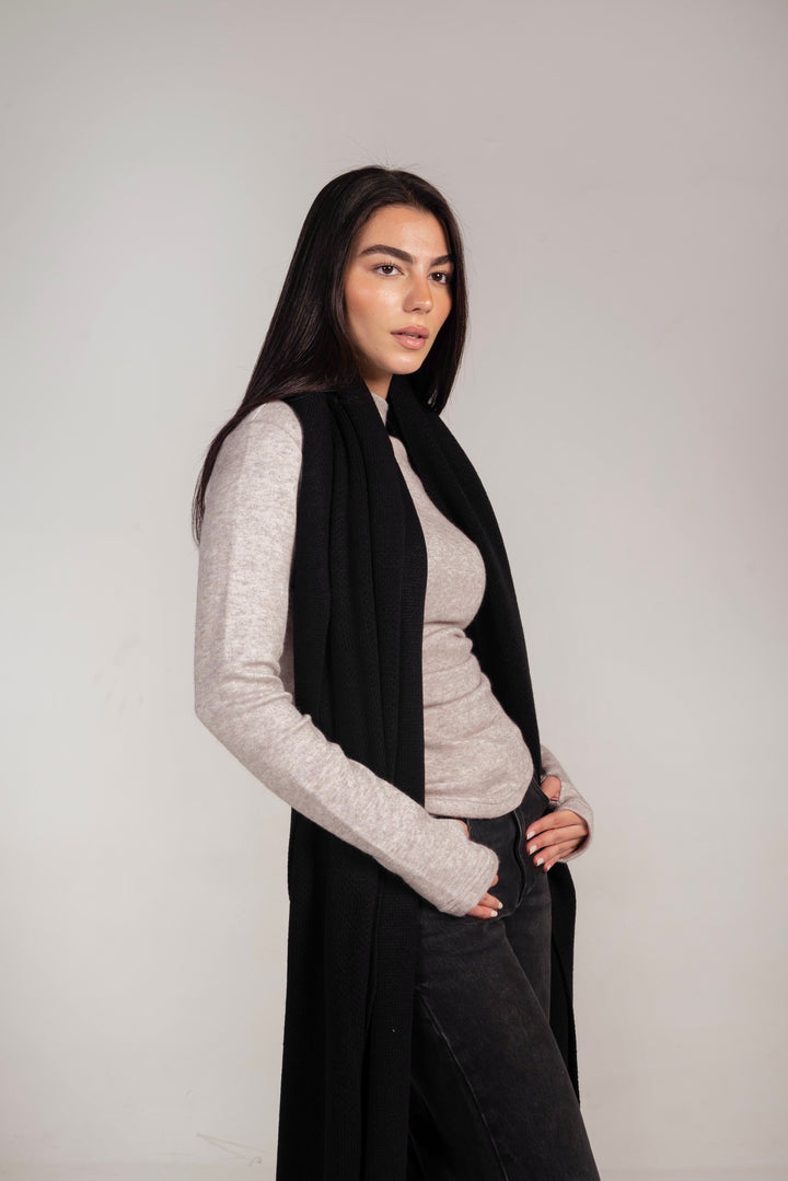 The Dreamy Shawl In Black