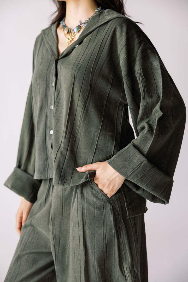 Sailor set in olive