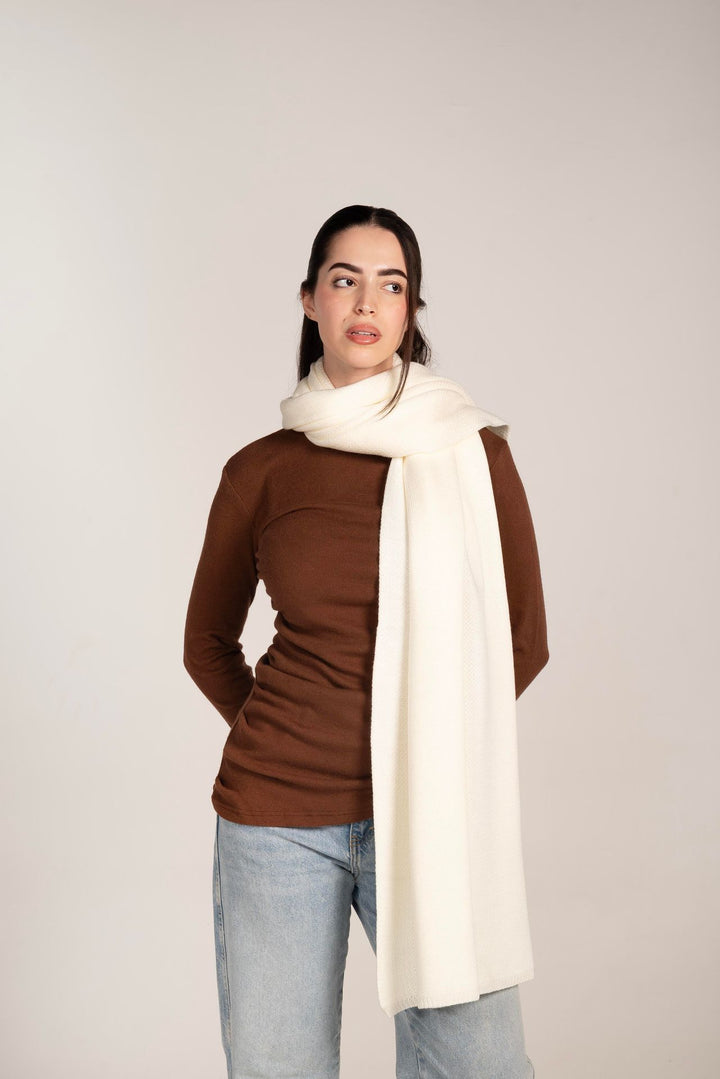 The Dreamy Shawl In Off White